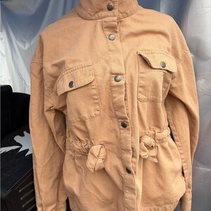 Maurices Women's Utility Jacket in Light Tan
